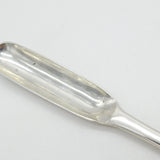 George III Provincial Sterling Silver Bone Marrow Scoop Antique c1780