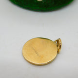 9ct Yellow Gold St Christopher Charm Pendant Vintage 1964 Birmingham