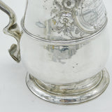 George III Sterling Silver Lidded Tankard Antique 1786 London by Thomas Wallis
