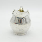 George III Sterling Silver Floral Pattern Cream Jug Antique 1816 London