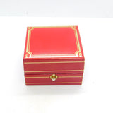 Les Must de Cartier 18ct Trinity Ring with Original Box EW789 Size H UK