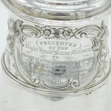 George III Sterling Silver Lidded Tankard Antique 1786 London by Thomas Wallis