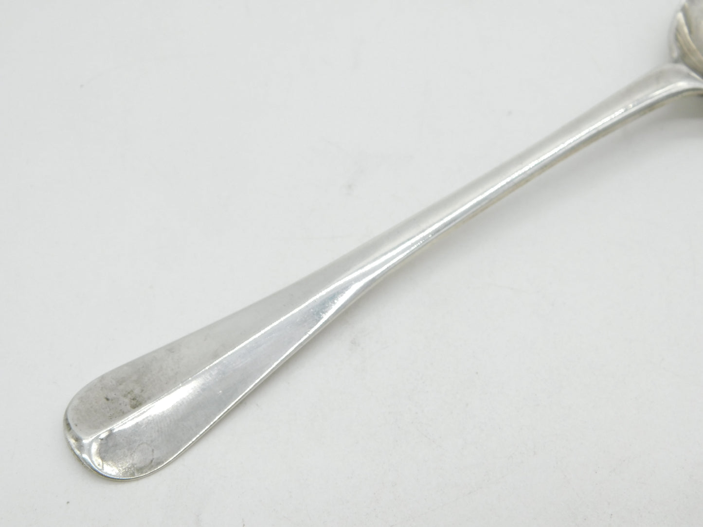 George I Britannia Standard Silver Rat-Tail Tablespoon Antique 1718 London