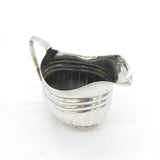 George III Sterling Silver Fluted Pattern Cream Jug Antique 1792 London