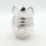 George III Sterling Silver Fluted Pattern Cream Jug Antique 1792 London