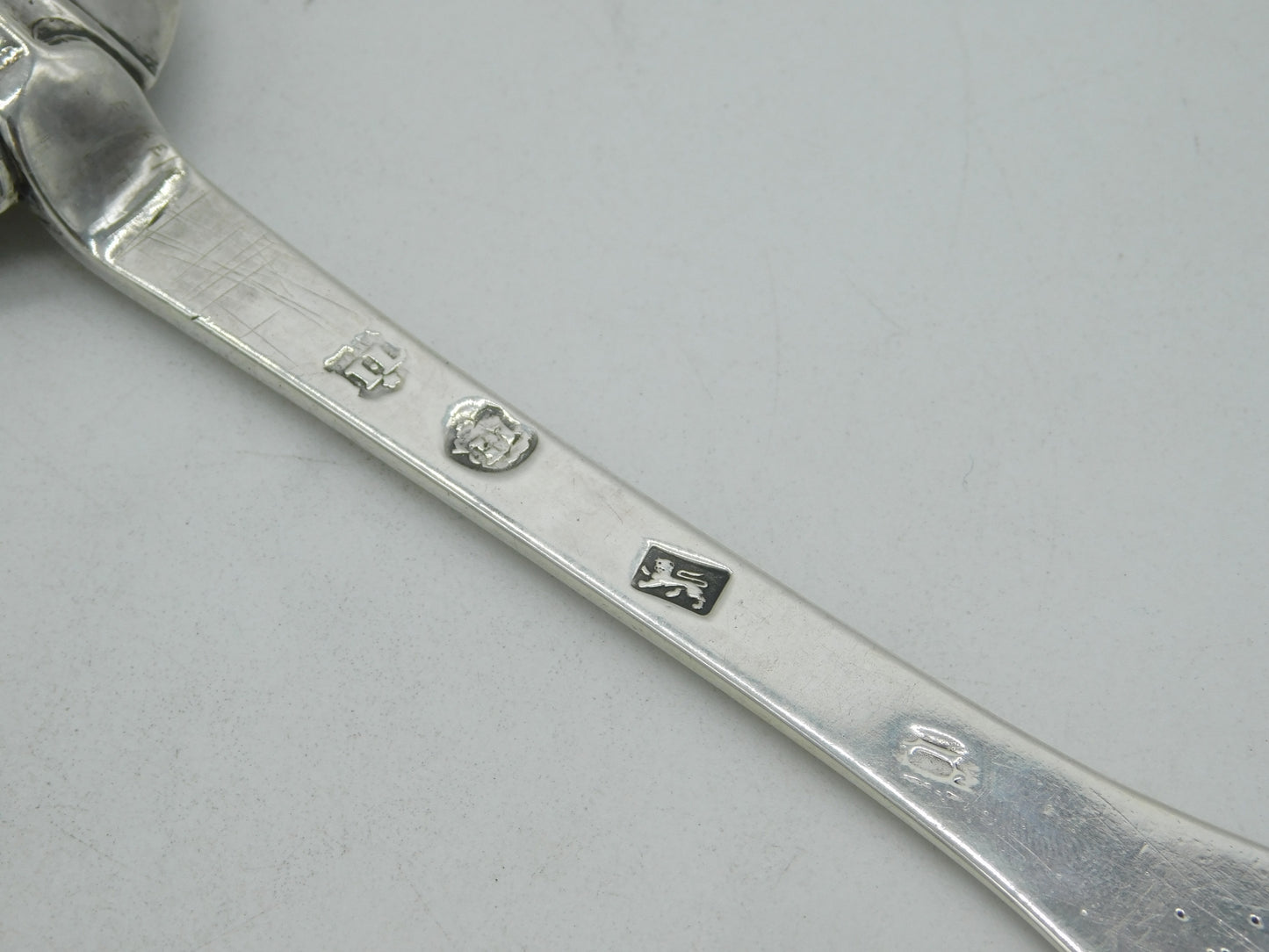 William & Mary Sterling Silver Trefid Spoon Antique 1692 London John Laughton