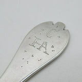 William & Mary Sterling Silver Trefid Spoon Antique 1692 London John Laughton
