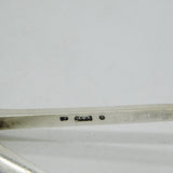 Victorian Sterling Silver Acanthus Grape Scissors Antique 1853 Birmingham