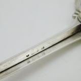 Victorian Sterling Silver Acanthus Grape Scissors Antique 1853 Birmingham