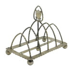 Antique Victorian Silver Toast Rack