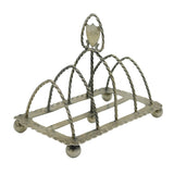 Antique Victorian Silver Toast Rack