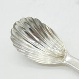 Scottish George III Sterling Silver Tea Caddy Spoon Antique c1790 Edinburgh