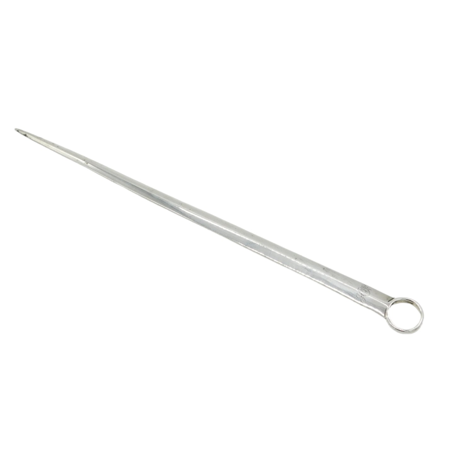 Antique Georgian Silver Meat Skewer