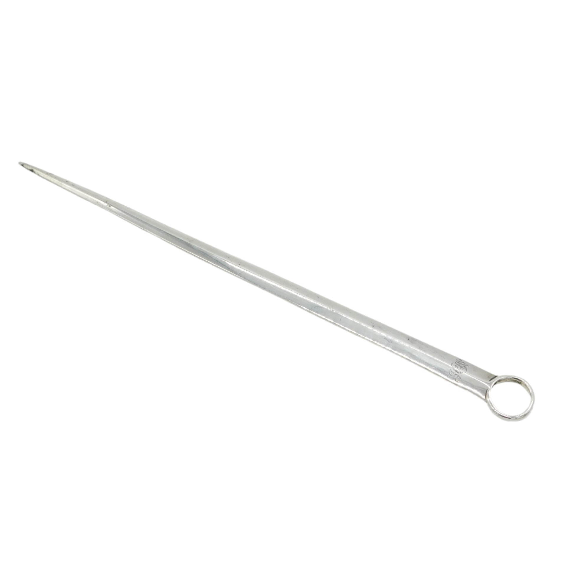 Antique Georgian Silver Meat Skewer