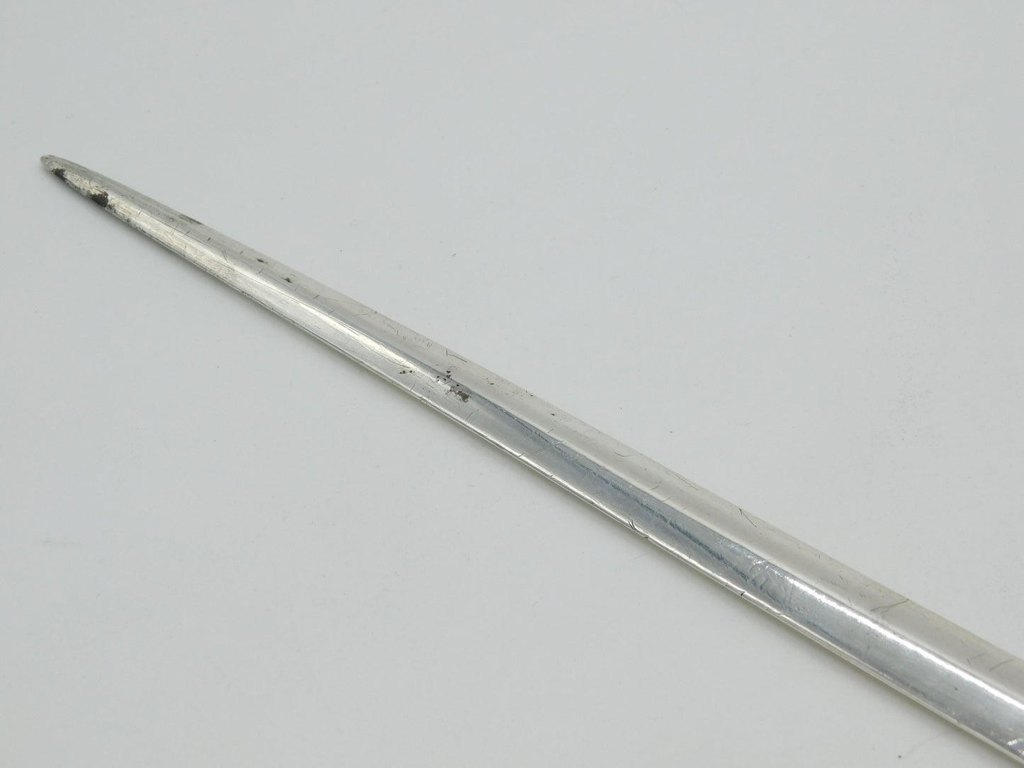 George III Sterling Silver Meat Skewer Antique 1802 London Eley & Fearn