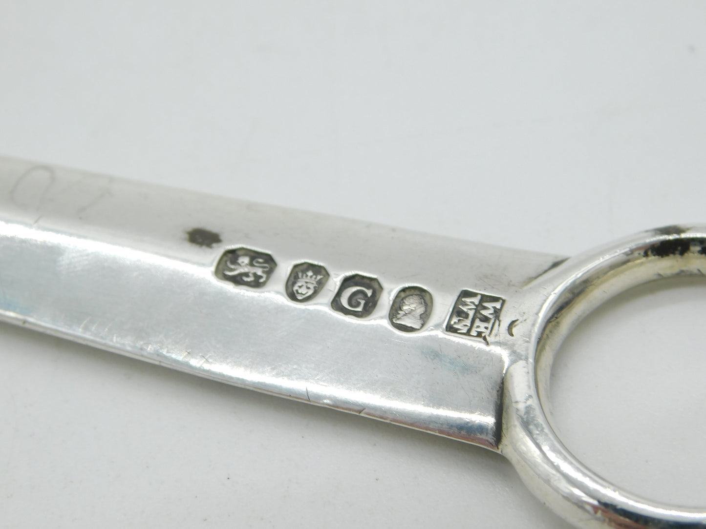 George III Sterling Silver Meat Skewer Antique 1802 London Eley & Fearn