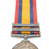 Boer War Queens South Africa Medal TPR H. Schofield Antique w. Information