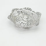Victorian Sterling Silver Pierced Classical Cherub Treat Dish 1896 Birmingham