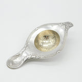 German .800 Silver Art Nouveau Tea Strainer Antique c1920 Art Deco
