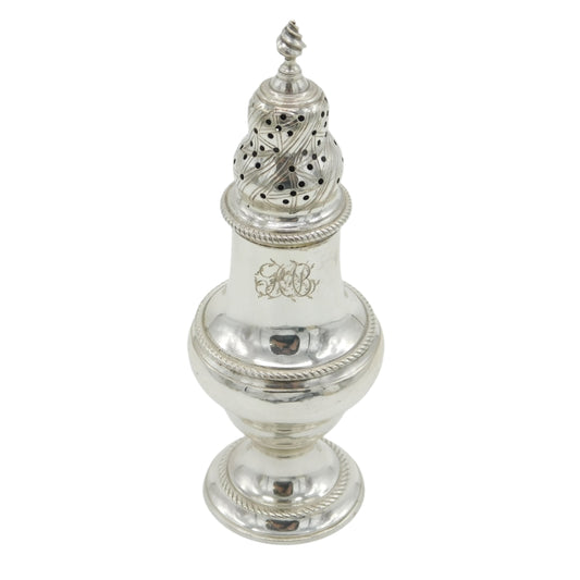 Antique Georgian Muffineer Caster Silver