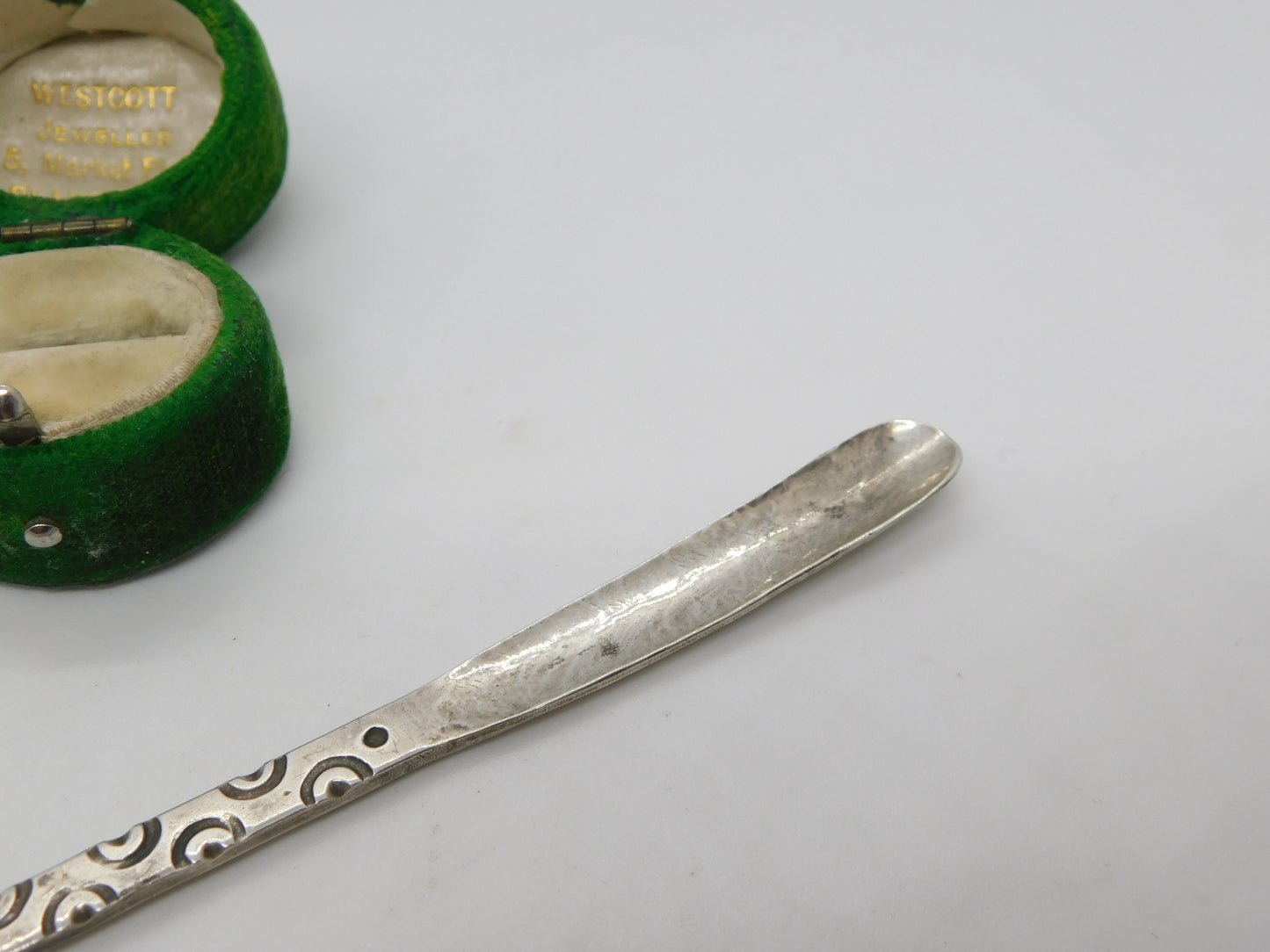 Studio Silver Handcrafted Sterling Silver Bone Marrow Scoop 1966 Sheffield