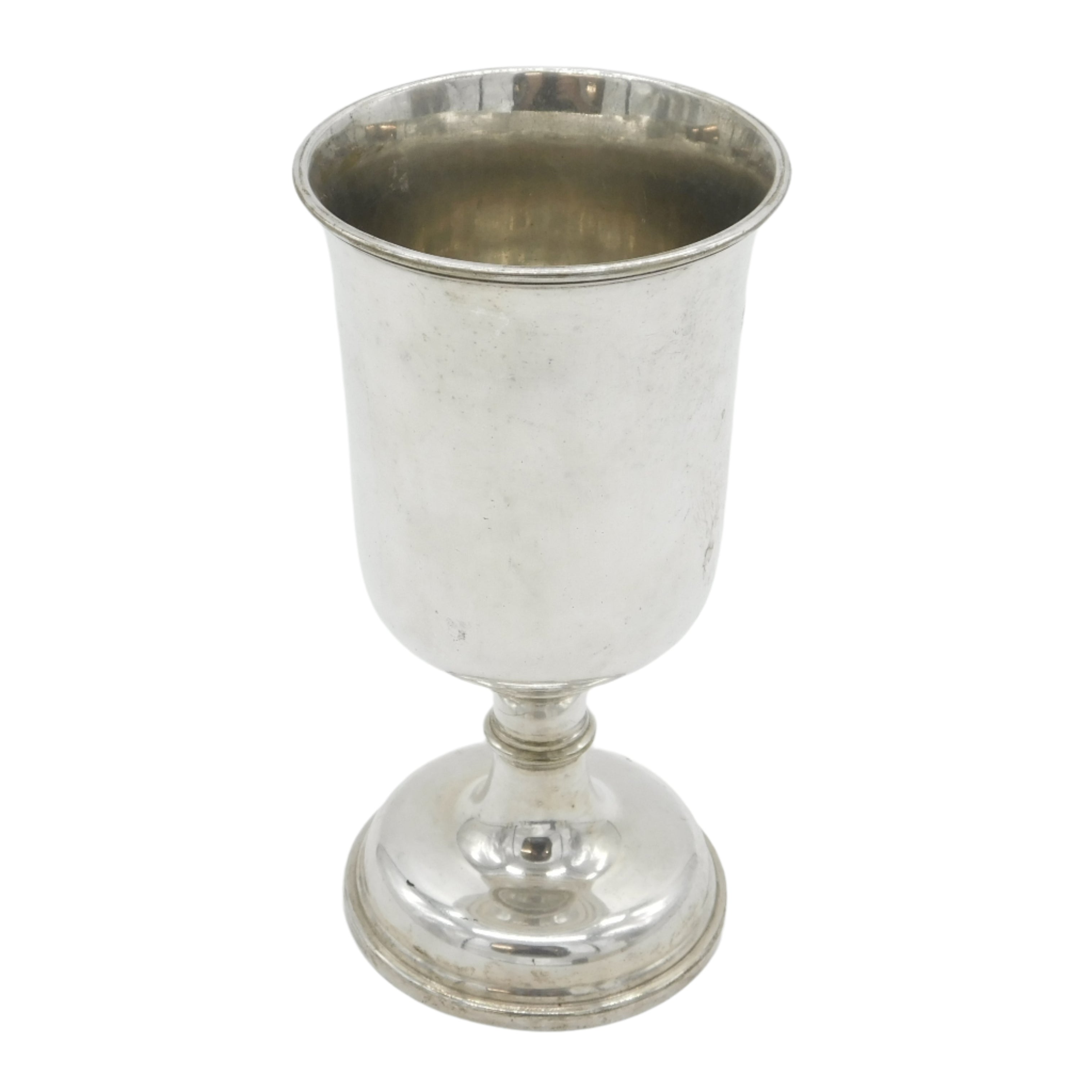 Antique Silver Plated Chalice Goblet