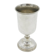 Victorian Silver Plated Large Communion Wine Goblet Chalice Antique c1880