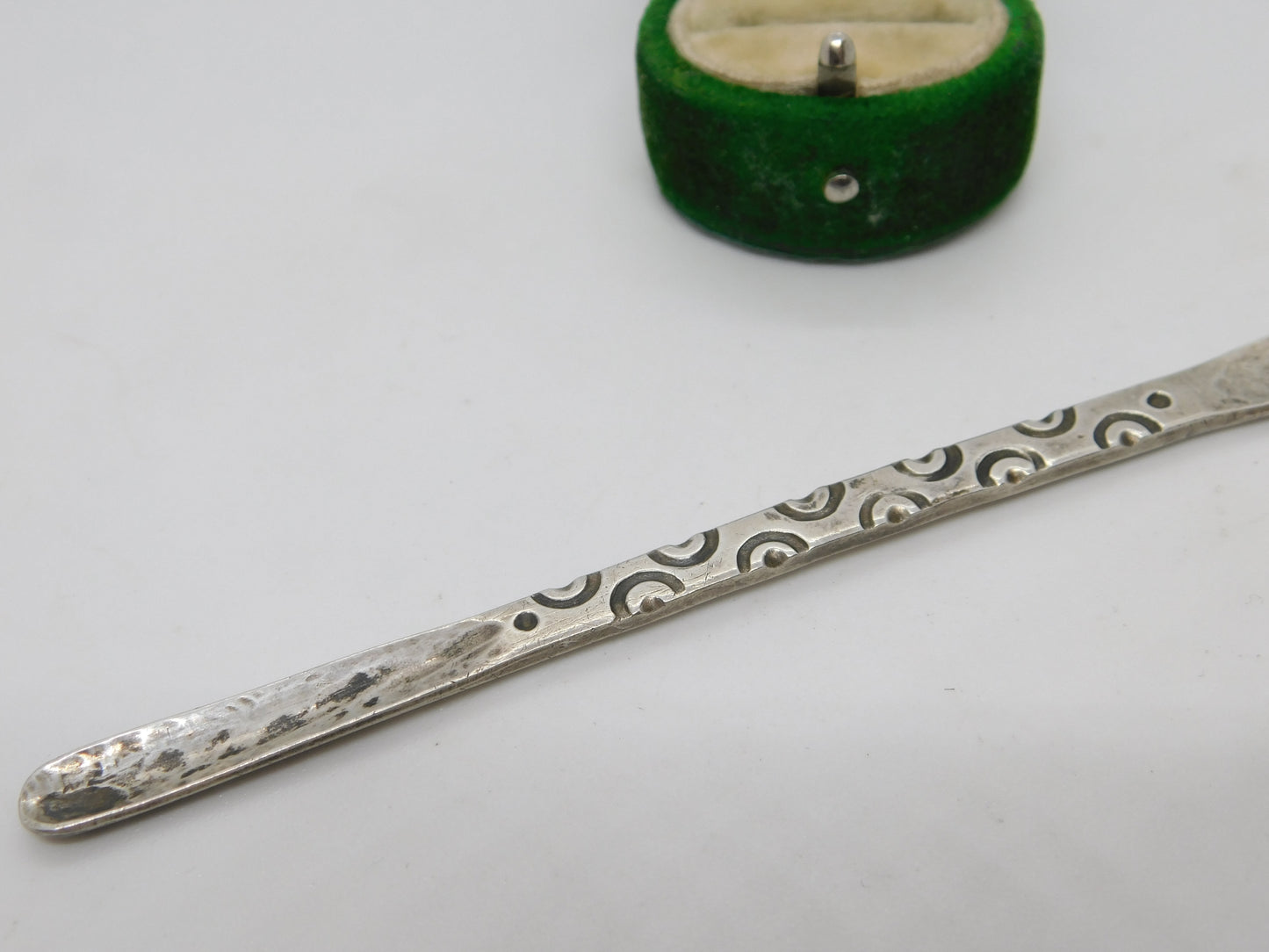 Studio Silver Handcrafted Sterling Silver Bone Marrow Scoop 1966 Sheffield