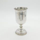 Victorian Silver Plated Large Communion Wine Goblet Chalice Antique c1880