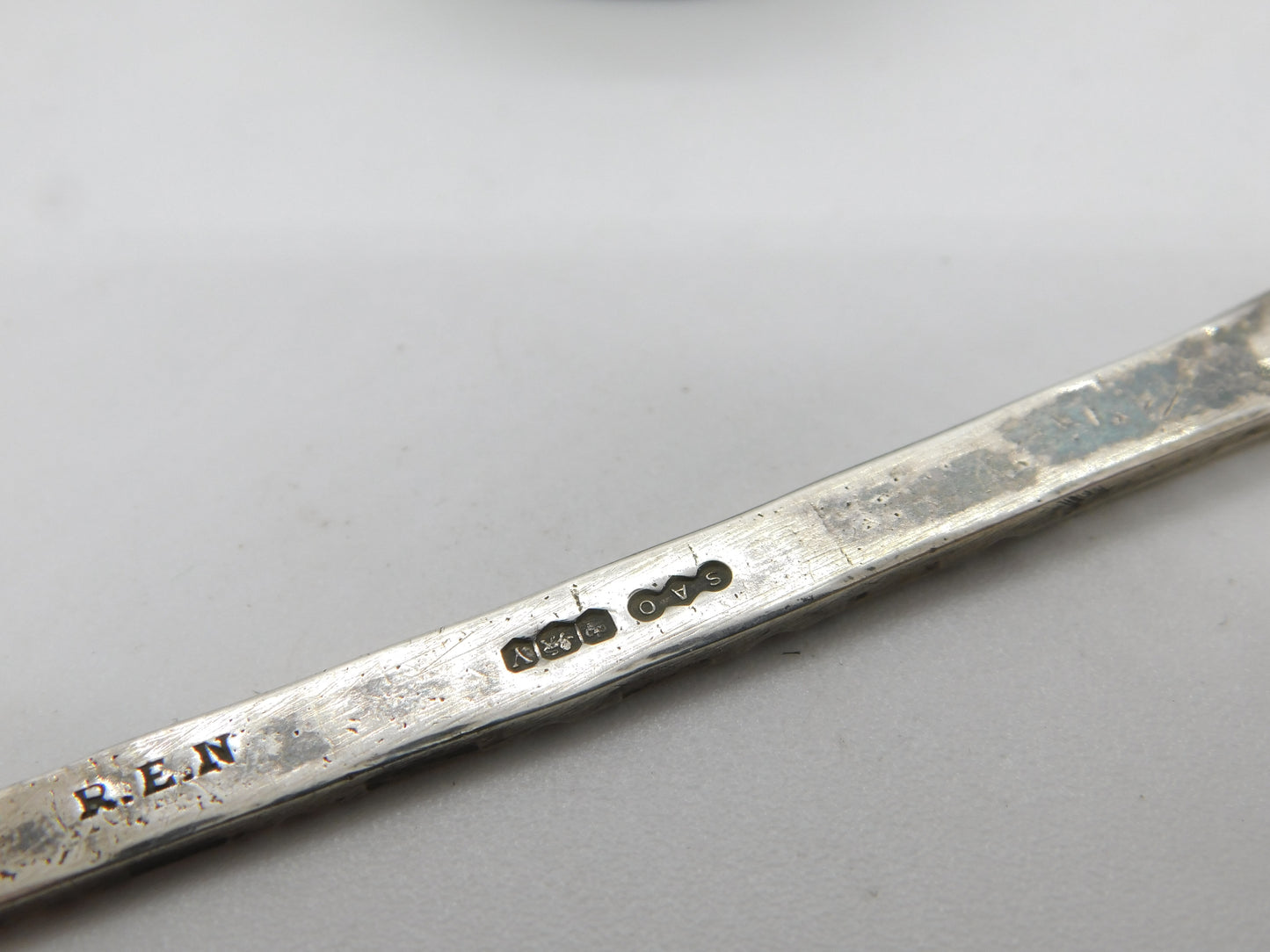 Studio Silver Handcrafted Sterling Silver Bone Marrow Scoop 1966 Sheffield