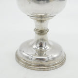 Victorian Silver Plated Large Communion Wine Goblet Chalice Antique c1880