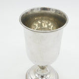 Victorian Silver Plated Large Communion Wine Goblet Chalice Antique c1880