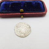 Medieval Polish Hammered 1/2 Grosz Coin Fine Condition 1492 Gothic