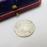 Medieval Polish Hammered 1/2 Grosz Coin Fine Condition 1492 Gothic