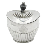 Antique Victorian Silver Tea Caddy