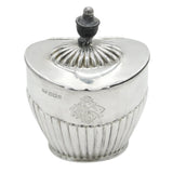 Antique Victorian Silver Tea Caddy