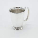 Sterling Silver Tankard Form Christening Cup Vintage 1961 Sheffield Viners Ltd