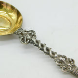 Victorian Sterling Silver Gilt Decorative Apostle Spoon Antique 1874 London