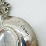 Victorian Sterling Silver Gilt Decorative Apostle Spoon Antique 1874 London