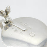 Victorian Hanau Sterling Silver Milk Jug Acorn Finial Karl Kurz Antique c1900