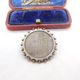 Victorian Charles Horner Sterling Silver Wrexham Cathedral Brooch c1880 Antique