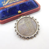 Victorian Charles Horner Sterling Silver Wrexham Cathedral Brooch c1880 Antique