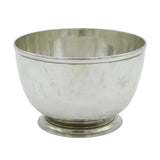 George II Sterling Silver Plain Pedestal Bowl Antique 1751 London