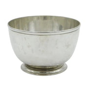 George II Sterling Silver Plain Pedestal Bowl Antique 1751 London