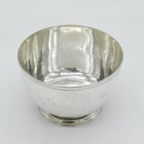George II Sterling Silver Plain Pedestal Bowl Antique 1751 London