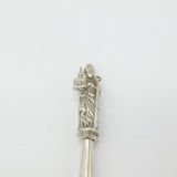 Berthold Muller Edwardian Sterling Silver Bishop Terminal Anointing Spoon 1902