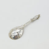 Berthold Muller Edwardian Sterling Silver Bishop Terminal Anointing Spoon 1902
