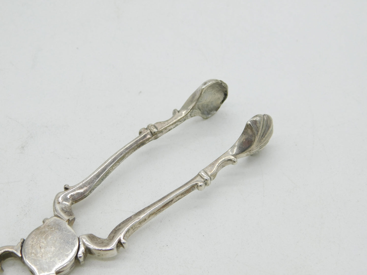 George III Sterling Silver Sugar Nips Antique c1765 London Alexander Osborne