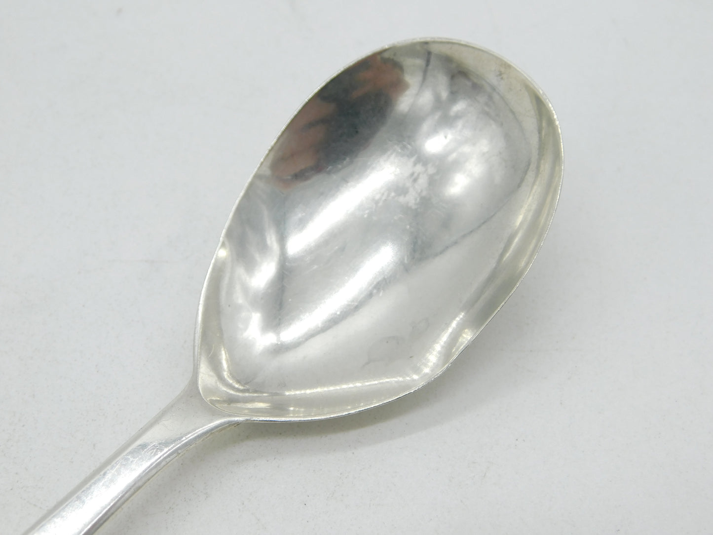 George IV Sterling Silver 'L' Initial Tea Caddy Spoon Antique 1826 London