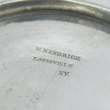 19th Century American Julep Cup Beaker Cup Antique c1830 W. Kendrick, Louisville